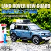 Simulation 1:24 Land Rover Defender Outdoor Edition model, decorative toy doll, alloy metal off-road vehicle details Picture